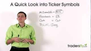 Stock Basics What is a Ticker Symbol Definition and Meaning [upl. by Atela]