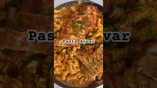 Pasta Ajvar med panerad Kycklingfilé 🍝🍗 pasta [upl. by Colier]