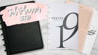 2019 Tul Planner Setup  Discbound Planner Setup  Arc Planner System [upl. by Sredna]