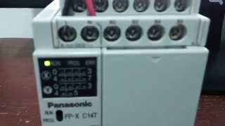 New PLC Panasonic FPX C14T [upl. by Frasquito]