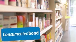 Kosten eerste uitgifte bij de apotheek Consumentenbond [upl. by Emad]