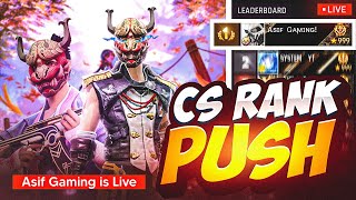 Cs Rank Push To Top 1 GrandMaster 🤩 With Highest Streak Ever 🤯  Free Fire Max [upl. by Milburt]