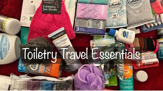 Toiletry Essentials for Travel  What I’m Taking on Vacation [upl. by Naut]