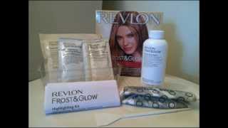 Revlon Frost and Glow Highlighting Kit ReviewTutorial [upl. by Halullat]