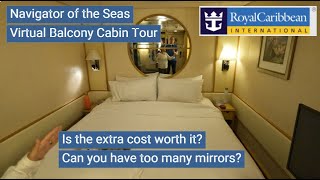 Virtual Balcony Tour of Navigator of the Seas Cabin 1643 [upl. by Nnaik435]