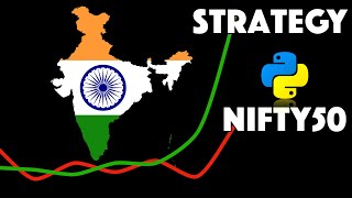 MOMENTUM Trading Strategy on the NIFTY50 🇮🇳 with Python [upl. by Almat]