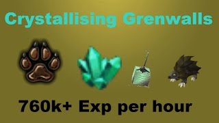 Runescape 3 Crystallising Grenwalls Hunter Guide [upl. by Bloom]