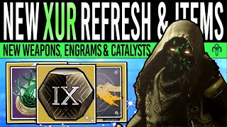 Destiny 2 XURS NEW WEAPONS amp EXOTICS New Location Engrams Armor amp Catalysts 14 June [upl. by Iamhaj]