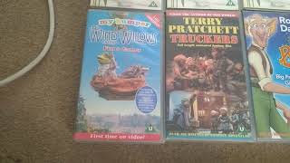 My Cosgrove Hall Productions VHS Collection with the VCI childrens trailers [upl. by Arakaj724]