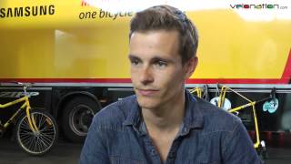 Linus Gerdemann speaks about return to pro cycling with MTN Qhubeka [upl. by Yddeg]