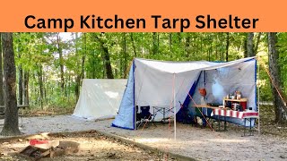 Tarp Kitchen Shelter [upl. by Reiniar]