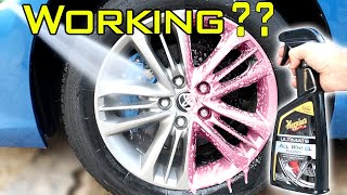 How to clean brake dust without removing wheelMeguiars all wheel cleaner review ALIMECH [upl. by Luann861]