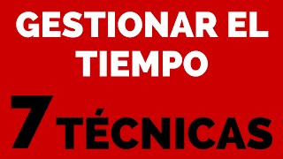 Cómo gestionar el tiempo en la oficina  7 técnicas infalibles [upl. by Anaitsirhc]