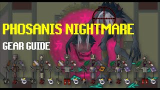 Phosanis Nightmare Gear Guide [upl. by Latrena]