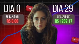 COMO COMEÇAR NO YOUTUBE E REALMENTE GANHAR DINHEIRO COMO CRESCER NO YOUTUBE [upl. by Navinod532]