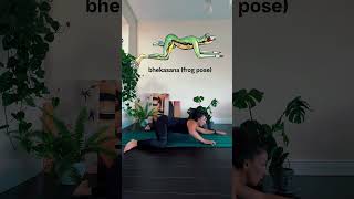 Yoga Asanas inspired by animals✨ help with back pain yoga [upl. by Ahsakal231]