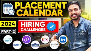 Part 2 Placement amp Internship Calendar 202324  OffCampus 2023  Which company hires when [upl. by Akinohs]