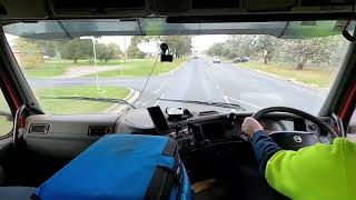 5 Wendouree to Buninyong Tipper Truck tipper truck australia autmn pov [upl. by Colner]