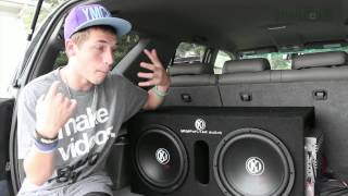 Memphis 12quot Subwoofers and Sony Bluetooth Stereo [upl. by Bryan]