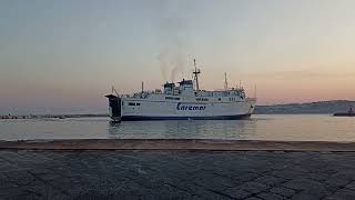 CAREMAR ADEONA  IN EVOLUZIONE NEL PORTO DI PROCIDA  29082024 [upl. by Reerg832]