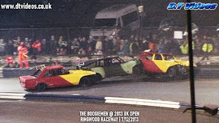 The Boogiemen  UK Open 2013  Banger Racing  Highlights [upl. by Anuat849]