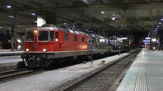 AutoSlaap Trein Hertogenbosch  Alessandria in Basel SBB [upl. by Levitan674]