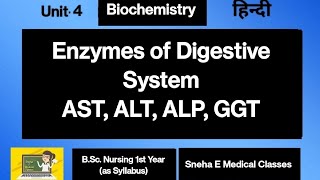 Enzymes of Digestive System AST ALT ALP GGT [upl. by Eruot574]