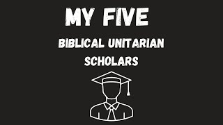 My Top Five Biblical Unitarian Picks  Who You Gonna Call [upl. by Titus174]