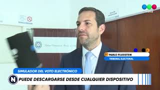 SIMULADOR DEL VOTO ELECTRÓNICO PUEDE DESCARGARSE DESDE CUALQUIER DISPOSITIVO [upl. by Meill71]