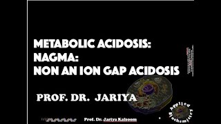 Non An ion gap Metabolic acidosis NAGMA [upl. by Snoddy]