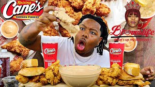 BLOVES LIFE IS IN TOWN🙃 Raising Cane Mukbang🍗 [upl. by Ehsiom]