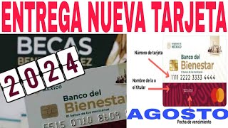 🙏BECAS🎉 CUÁNDO RECIBIRÉ NUEVA 📆TARJETA PARA RECIBIR PAGO🛑 BECARIOS AGOSTO SEPTIEMBRE [upl. by Geilich]