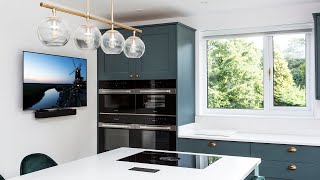 Bespoke shaker kitchen in grey [upl. by Cleave]