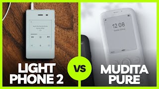 Light Phone 2 vs Punkt MP02 vs Mudita Pure [upl. by Enilegnave495]