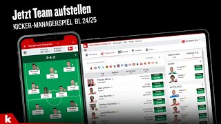 Kicker Managerspiel Interactive 20242025  Diese Spieler müsst ihr haben  absolute MustHaves [upl. by Matthia]