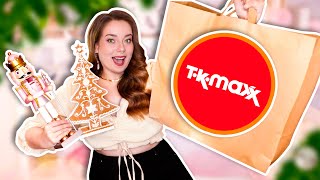 GROTE TK MAXX SHOPLOG  🛍️ MET KERST 2023 🎄 [upl. by Laiceps]