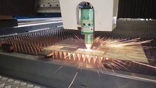 Accurl 10Kw Fiber Laser Cutting Machine for High Power Cutting stainless steel for Greater Speed [upl. by Atekram945]