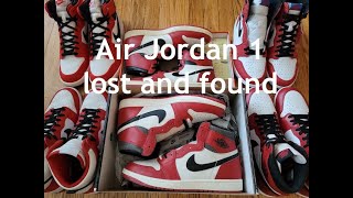 Air Jordan 1 Lost and Found amp 1985retro 85 PE comparison [upl. by Allie890]