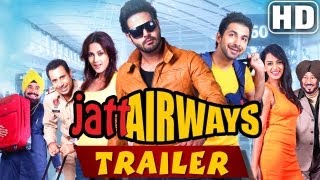 Jatt Airways Official Trailer 2013  Alfaaz Tulip Joshi Padam Bhola [upl. by Attenrev983]