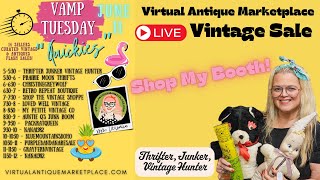 VAMP Tuesday Night “Quickies” Vintage Variety Parade Live Sale [upl. by Llennaj594]