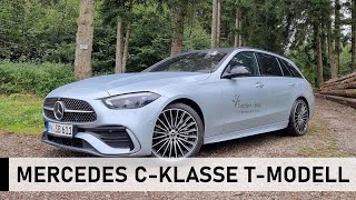 Die NEUE 2022 MercedesBenz CKlasse Der Kombi im Test  Review Fahrbericht Test [upl. by Nahsrad]