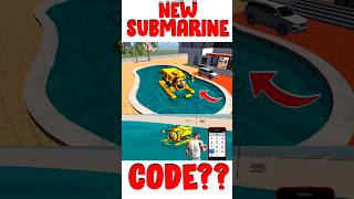 New Submarine Cheat Code Indian bike driving 3d  Indian bike driving 3d New Update shorts short [upl. by Daune720]