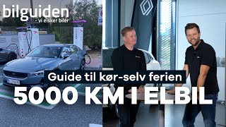 5000 km kørselv ferie i elbil Rasmus deler sine erfaringer Polestar 2  bilguiden [upl. by Rolph672]