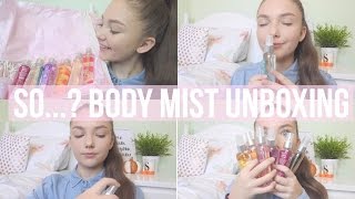 SO Body Mist Unboxing 2016 Floral Sophia [upl. by Ursulette]