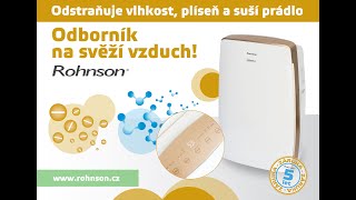 Odvlhčovače vzduchu Rohnson R9912 Ionic  Air Purifier a R9180 Genius Tipy ptáka Loskutáka 1020 [upl. by Anival]