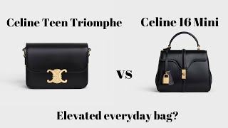 VCR Celine Teen Triomphe vs Celine 16 mini  Anesu Sagonda [upl. by Burnham]