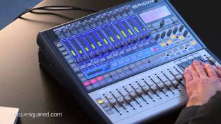 Presonus StudioLive 1602 Mixer Overview  UniqueSquaredcom [upl. by Byers]