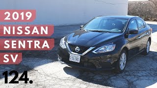 2019 Nissan Sentra SV B17  review walk around and test drive  100 rental cars [upl. by Wende390]