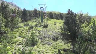 Risalita integrale seggiovia Leitner quotSelvapianaquot  Frontignano MC  Sessellift  Chairlift  缆车 [upl. by Figone]