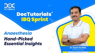 Anaesthesia  IBQ Sprint by Dr Asish Karthik  Image Based Questions  NEETPG  FMGE  NExT  INICET [upl. by Rabelais290]